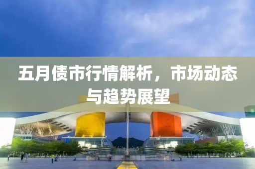 五月债市行情解析，市场动态与趋势展望