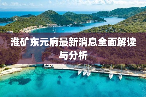 淮矿东元府最新消息全面解读与分析