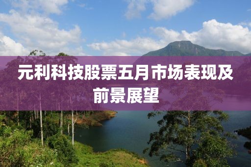 元利科技股票五月市场表现及前景展望