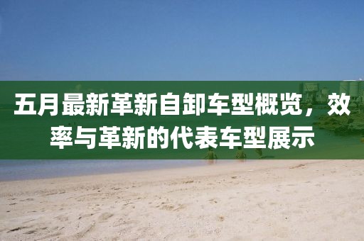 五月最新革新自卸车型概览，效率与革新的代表车型展示