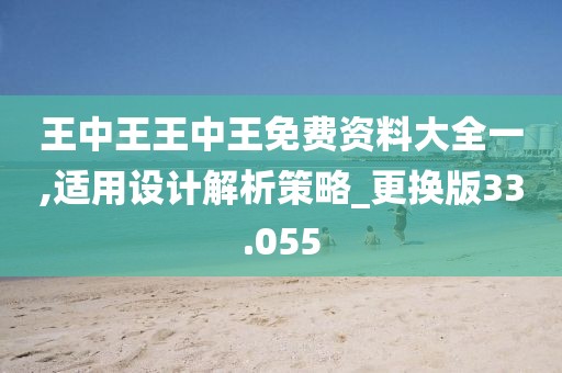 王中王王中王免费资料大全一,适用设计解析策略_更换版33.055