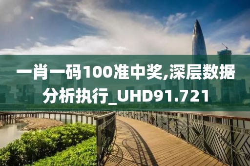 一肖一码100准中奖,深层数据分析执行_UHD91.721
