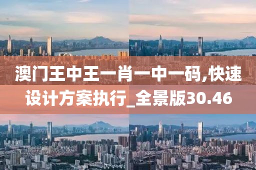 澳门王中王一肖一中一码,快速设计方案执行_全景版30.46