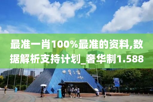 最准一肖100%最准的资料,数据解析支持计划_奢华制1.588