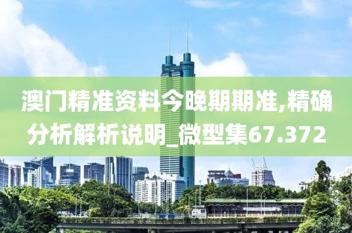 澳门精准资料今晚期期准,精确分析解析说明_微型集67.372