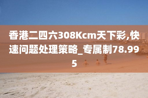 香港二四六308Kcm天下彩,快速问题处理策略_专属制78.995