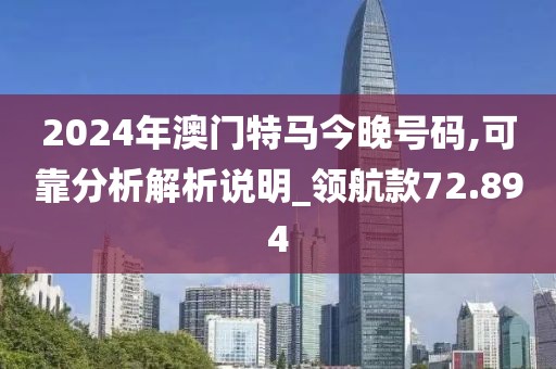 2024年澳门特马今晚号码,可靠分析解析说明_领航款72.894