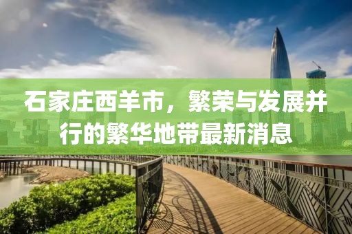 石家庄西羊市，繁荣与发展并行的繁华地带最新消息