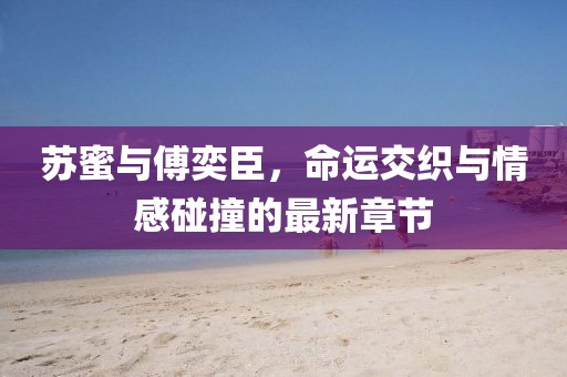 苏蜜与傅奕臣，命运交织与情感碰撞的最新章节