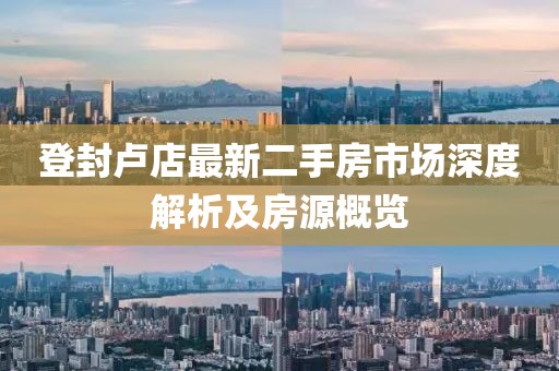 登封卢店最新二手房市场深度解析及房源概览
