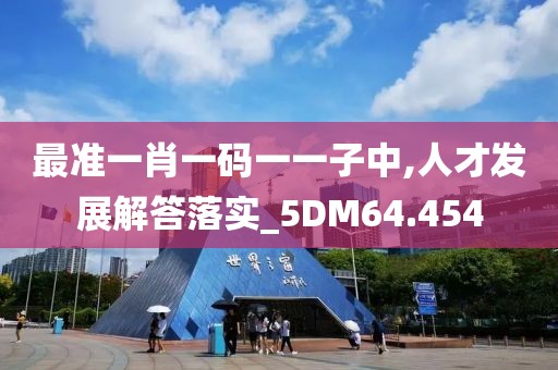 最准一肖一码一一子中,人才发展解答落实_5DM64.454