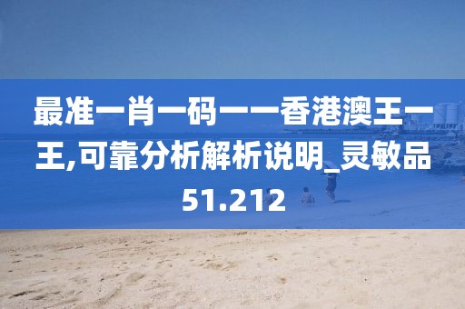 最准一肖一码一一香港澳王一王,可靠分析解析说明_灵敏品51.212
