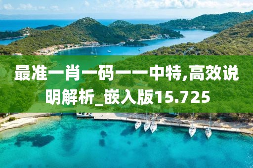 最准一肖一码一一中特,高效说明解析_嵌入版15.725