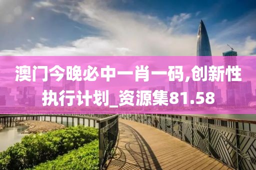 澳门今晚必中一肖一码,创新性执行计划_资源集81.58
