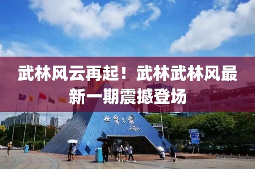 武林风云再起！武林武林风最新一期震撼登场