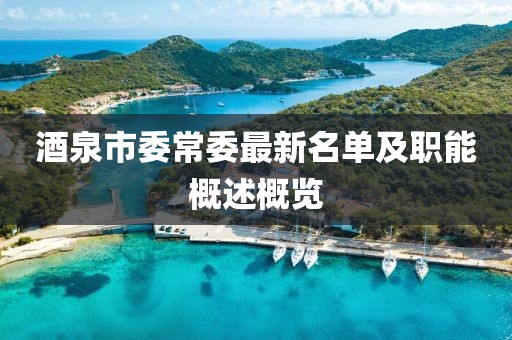 酒泉市委常委最新名单及职能概述概览