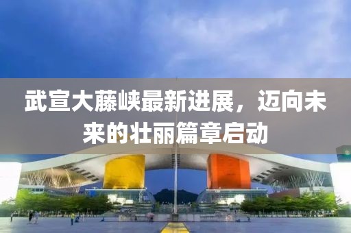 武宣大藤峡最新进展，迈向未来的壮丽篇章启动