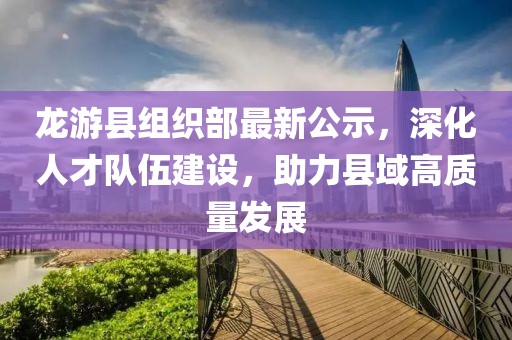 龙游县组织部最新公示，深化人才队伍建设，助力县域高质量发展
