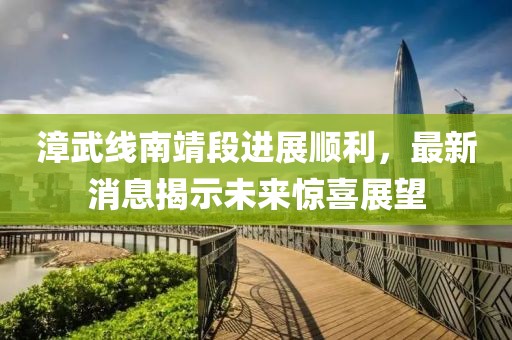 漳武线南靖段进展顺利，最新消息揭示未来惊喜展望