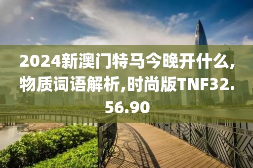 2024新澳门特马今晚开什么,物质词语解析,时尚版TNF32.56.90