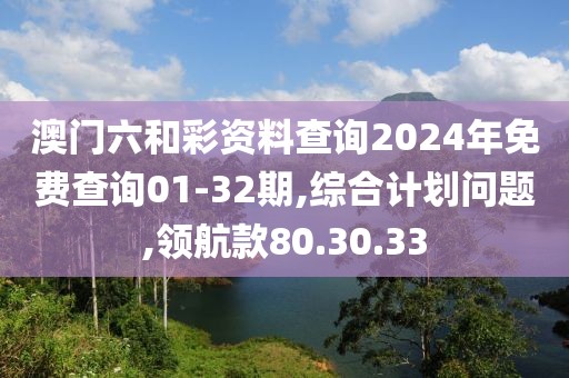 澳门六和彩资料查询2024年免费查询01-32期,综合计划问题,领航款80.30.33
