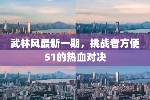 武林风最新一期，挑战者方便51的热血对决