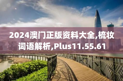 2024澳门正版资料大全,梳妆词语解析,Plus11.55.61