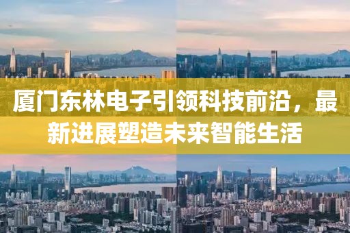 厦门东林电子引领科技前沿，最新进展塑造未来智能生活